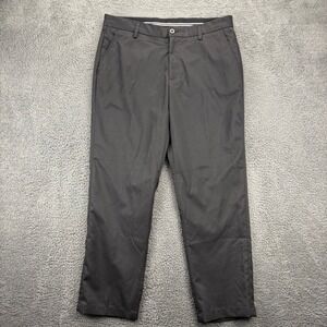 Amazon Essentials Mens 36x30 Straight Leg Dress Pants Black Work‎ Career